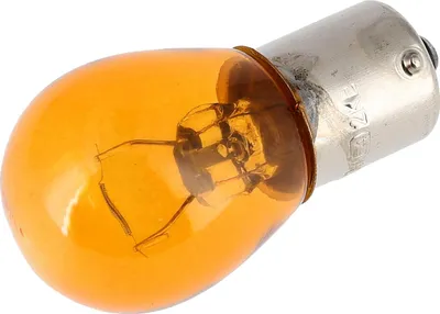 Produktbild von Kugellampe 12V 21W BA15s orange, von VEBCO
