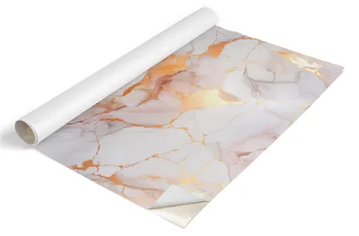 Obrázok produktu pre Fólia na nábytok Tulup – samolepiaca fólia na nábytok – samolepiaca fólia 100 x 50 cm – fólia na skriňu – fólia na nábytok – fólia do kuchyne – vodovzdorná – umývateľná – samolepiaca – bez vzduchových bublín – mramorový vzhľad