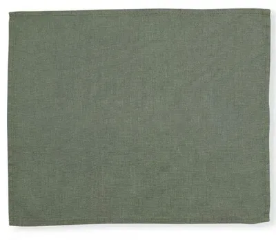 Produktbild von Greengate Tischset Platzset Leinen Grün (48x35cm)