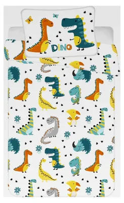 Produktbild von Baby Bettwäsche-Set Dino World 100 x 135 cm