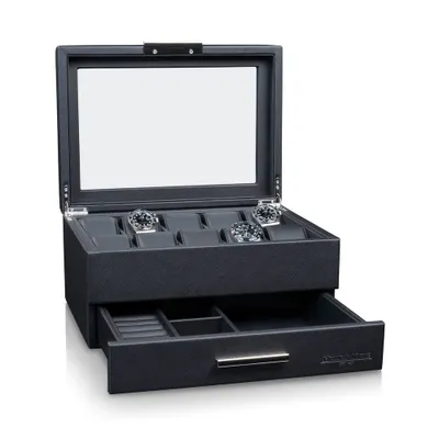 Image de Heisse & Söhne - 70019-190.142 - Boîte à montres - Heron 10+ - Noir