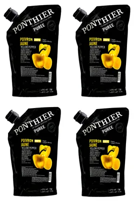 Produktbild von Ponthier PAPRIKA PÜREE GELB Gemüse-Püree 4x 1KG