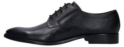 Image de Bugatti Rinaldo : chaussures de ville pour hommes, modèle Comfort, couleur noire, chaussures de ville
