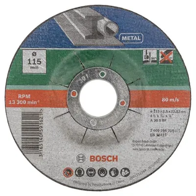 Produktbild von Trennscheiben-Set gekröpft für Metall D= 115 mm, 5-tlg.