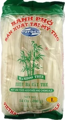 Obrázek produktu pro Tufoco Bánh Pho Vietnamské rýžové nudle široké (400g), 44268