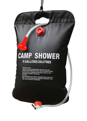 Produktbild von SOLAR CAMPINGDUSCHE 20L mit Duschkopf Solardusche Solarbetrieben Gartendusche Reisedusche Camping Dusche Reise Garten Outdoor 69