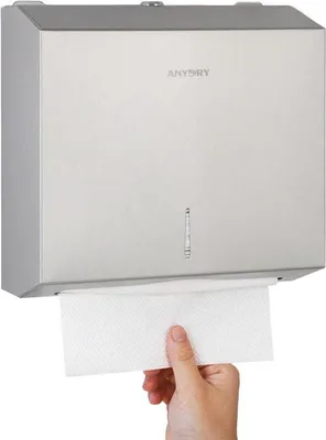 Produktbild von Papierhandtuchspender 5180 – Zur Wandmontage – Hygieneweiß – Ideal für den Einsatz im gewerblichen Bereich