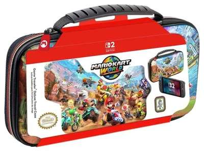 Zdjęcie produktu dla Etui do Nintendo Switch 2 Ardistel MARIOKARTW NS212MKW Czarne