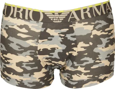 Immagine prodotto di Boxer uomo EMPORIO ARMANI parigamba elastico a vista underwear articolo 111389 3R509 TRUNK, EUR XL - CN 175/100 - BR EG - MX EG, Cotone 95%,Spandex 5%
