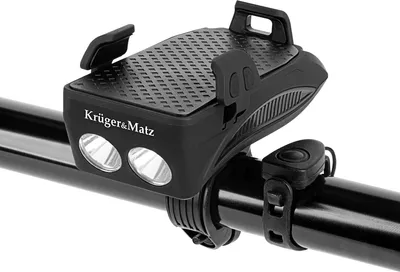 Produktbild von Fahrradhalterung für Telefon, Powerbank, Taschenlampe, Glocke, Kruger&Matz XT 50