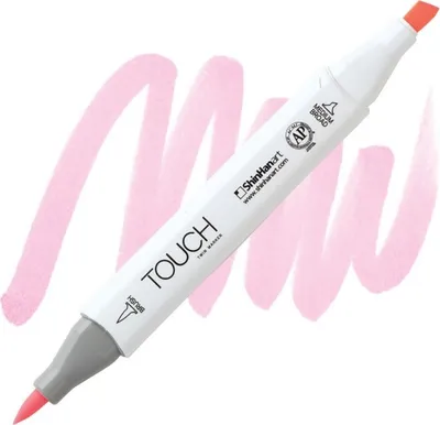 Imagen del producto de Lija de lija TOUCH de doble cara, Brush & Chisel, color rosa claro, modelo RP138