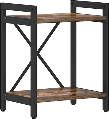Obrázek produktu pro vidaXL Knihovna Kouřový dub 40 x 30 x 50 cm Dřevěný materiál