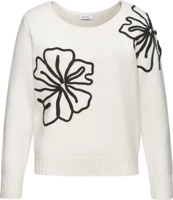 Produktbild von LASCANA Strickpullover beige Größe 40/42