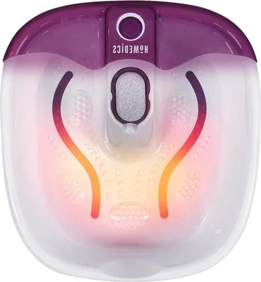 Image de Bain de pieds Famanu avec fonction de chauffage - Hydromassage relaxant pour les pieds