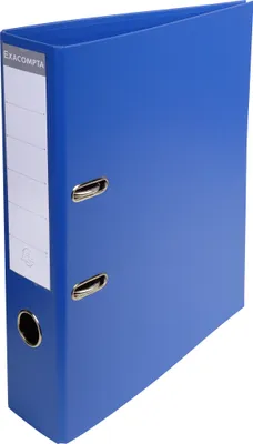 Image de Exacompta 10x Classeur à levier PVC A4 dos de 70mm. Bleu foncé 53752E