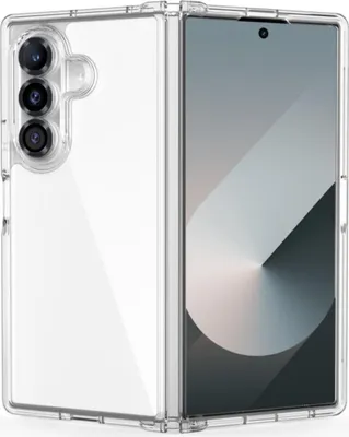 Produktbild von Tech-Protect FlexAir Hybrid Hülle für Samsung Galaxy Z Fold 7 - Durchscheinend KP39591