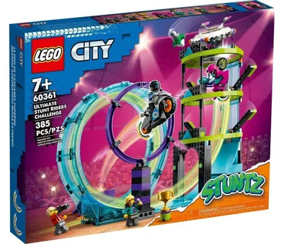 Produktbild von LEGO® City 60361 Ultimative Stuntfahrer-Challenge