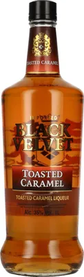 Produktbild von Black Velvet TOASTED CARAMEL Flavored Whisky 35% Vol. 1l