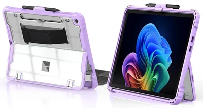 Produktbild von Schutzhülle für Microsoft Surface Pro 12" 2025 mit Stifthalter, Violett