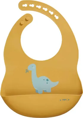 Produktbild von Saro Party Silicone Bib Mustard