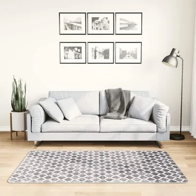 Produktbild von vidaXL Teppich Waschbar 80x150 cm Mehrfarbig Rutschfest