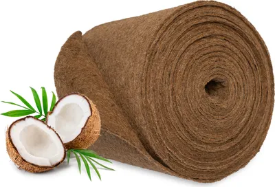 Produktbild von MC.Sammler Kokosmatte Winterschutz und Kälteschutz für Pflanzen Kübelpflanzen Palmen | Meterware 50cm (Breite) x 5m 7mm dick | 100% biologisch abbaubar Kokos-Filzmatte