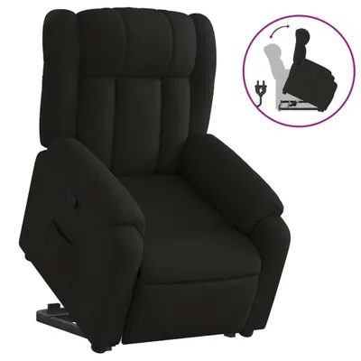 Zdjęcie produktu dla VidaXL 3205318, Tkanina, Czarny, Pianka, 110 kg, 780 mm, 920 mm