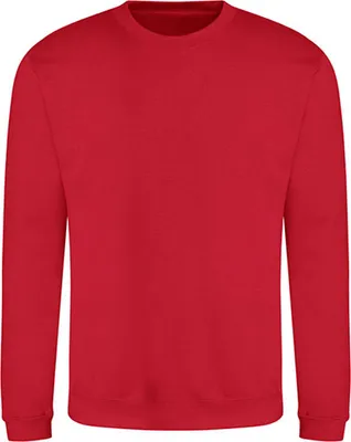 Produktbild von Just Hoods JH030 | Herren Sweatshirt +WRAP  - Farbe: Fire Red - Größe: 4XL