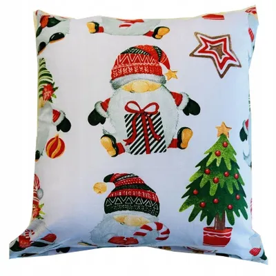 Produktbild von Zbyszko I Weihnachtsmotiv Baumwoll-Kissenbezug 40x40 cm