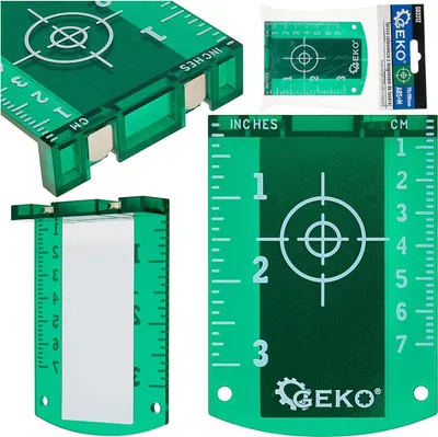 Obrázek produktu pro GEKO Terč pro zelený laser, s magnety - G03312