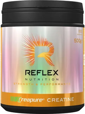 Produktbild von Reflex Nutrition Creapure® Creatine 500 g / Creatin Monohydrat / 100% reines patentiertes Creapure® Kreatin-Monohydrat