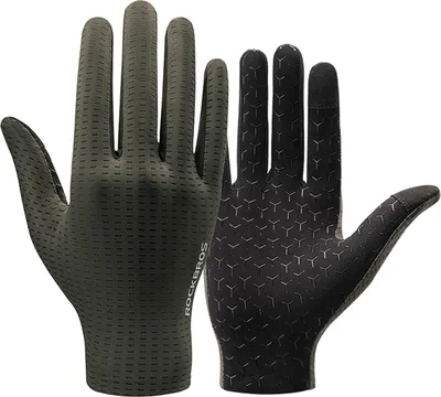 Produktbild von Rockbros Atmungsaktive Fahrradhandschuhe L Grün