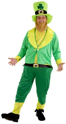 Produktbild von Irischer Kobold Kostüm Koboldkostüm für Herren Gr. M - XXXL, Größe:XL
