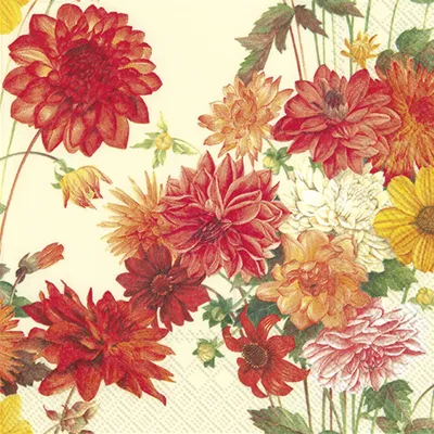 Produktbild von DAHLIA cream Lunch-Servietten L 786860