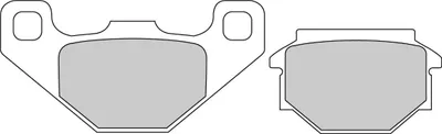Produktbild von FERODO Bremsbeläge Satz Hinten für SACHS MOTORCYCLES ZX FDB828ST