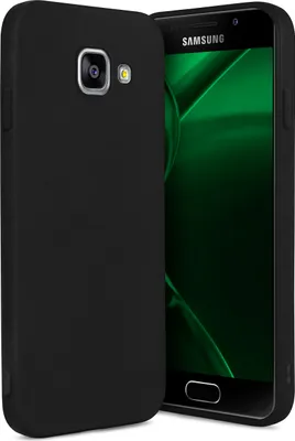 Produktbild von ONEFLOW® Slim Case kompatibel mit Samsung Galaxy A3 (2016) - Hülle ultra dünn aus Silikon, Schwarz