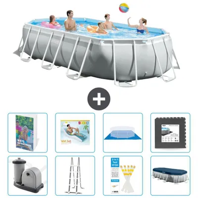 Immagine prodotto di Piscina Prism Frame ovale - 503x274x122 cm - 9 pezzi  S533