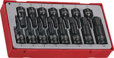 Image de Tengtools 151410107 Jgo Vasos De Impacto 3/8", 1/2 Hexagonal Tt9015Hx
