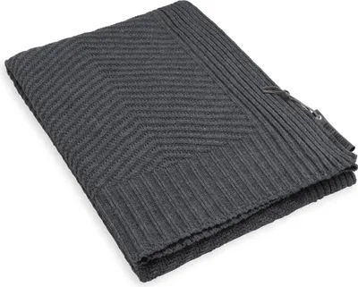 Produktbild von Knit Factory Beau Plaid - Anthrazit - 160x130 cm