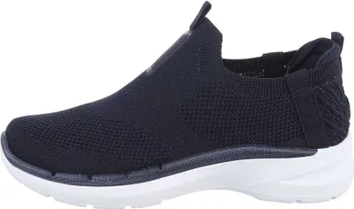 Produktbild von Ital-Design Damen Freizeitschuhe  Textiloptik Sneakers Low 85878608 Dunkelblau Gr.  37