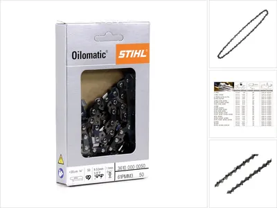 Produktbild von STIHL Oilomatic Sägekette Picco Micro Mini 3 (PMM3) Halbmeißel 3/8"P 1,1mm 35 cm ( 36100000050 )