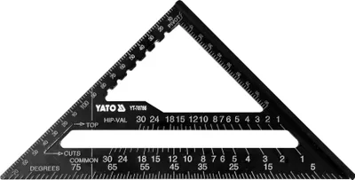 Obrázek produktu pro Tesařský trojúhelník hliníkový 180mm