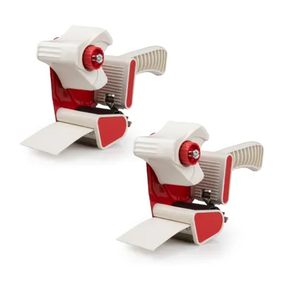 Produktbild von 2 Stücke Handabroller für Klebeband Abroller Klebebandabroller Packband Paketbandabroller