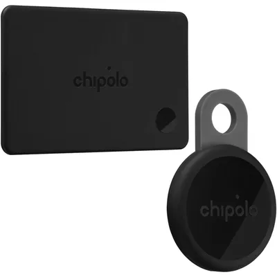 Imagen del producto de Chipolo LOOP y CARD, compatibles con Apple Find My y Google Find My, de la marca Schwarz