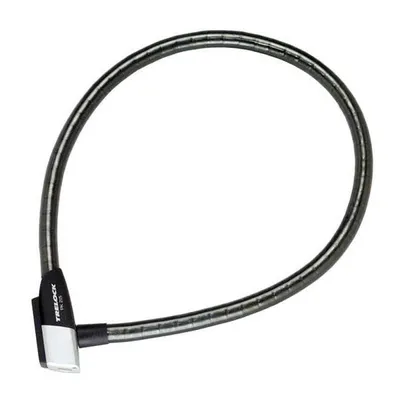 Image de Antivol à chaîne TRELOCK « BC 215 », Ø 6 mm, acier spécial TREDUR, protection anticorrosion, fermeture automatique, transport compact, gaine textile, niveau de sécurité Trelock 2, longueur 75 cm, fleurs