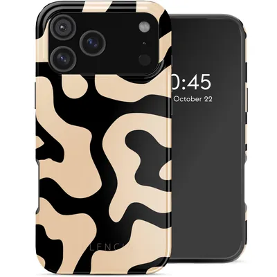 Produktbild von Selencia Vivid Rückabdeckung mit MagSafe iPhone 17 Pro Max - Art Wave Black