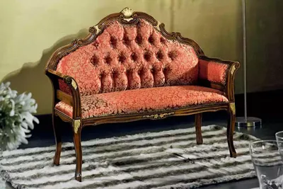 Produktbild von Klassische Chesterfield Sitzbank Stoffmöbel Wohnzimmermöbel Sitzmöbel