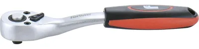 Produktbild von Mechanic Ratsche 1/4 Zoll CrV/S2 verstärkt, 48 Zähne, ergonomischer Griff, Schnellverschluss