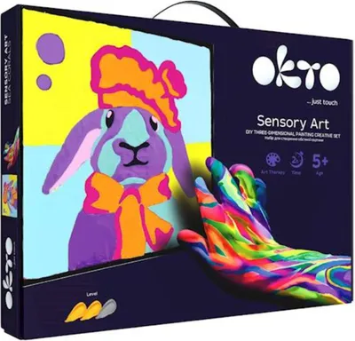 Produktbild von OKTO KINGDOM Kunst Set 3D Malerei