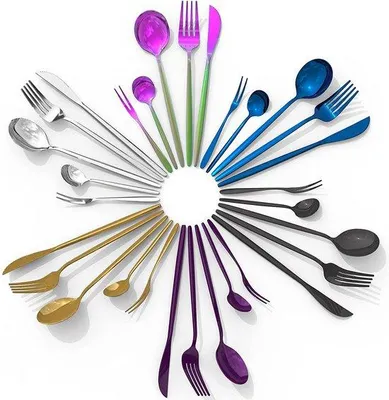 Image de Set de cuisine de 60 pièces, en acier inoxydable